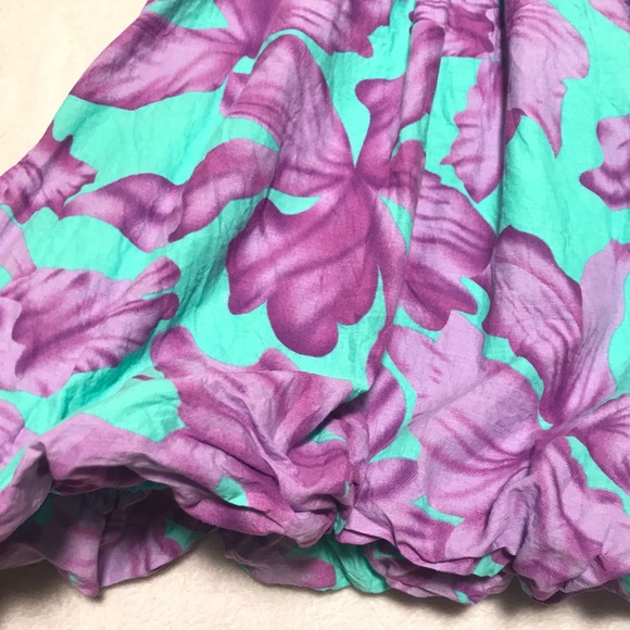 Floral Flounce Mini Dress - Picture 3 of 6